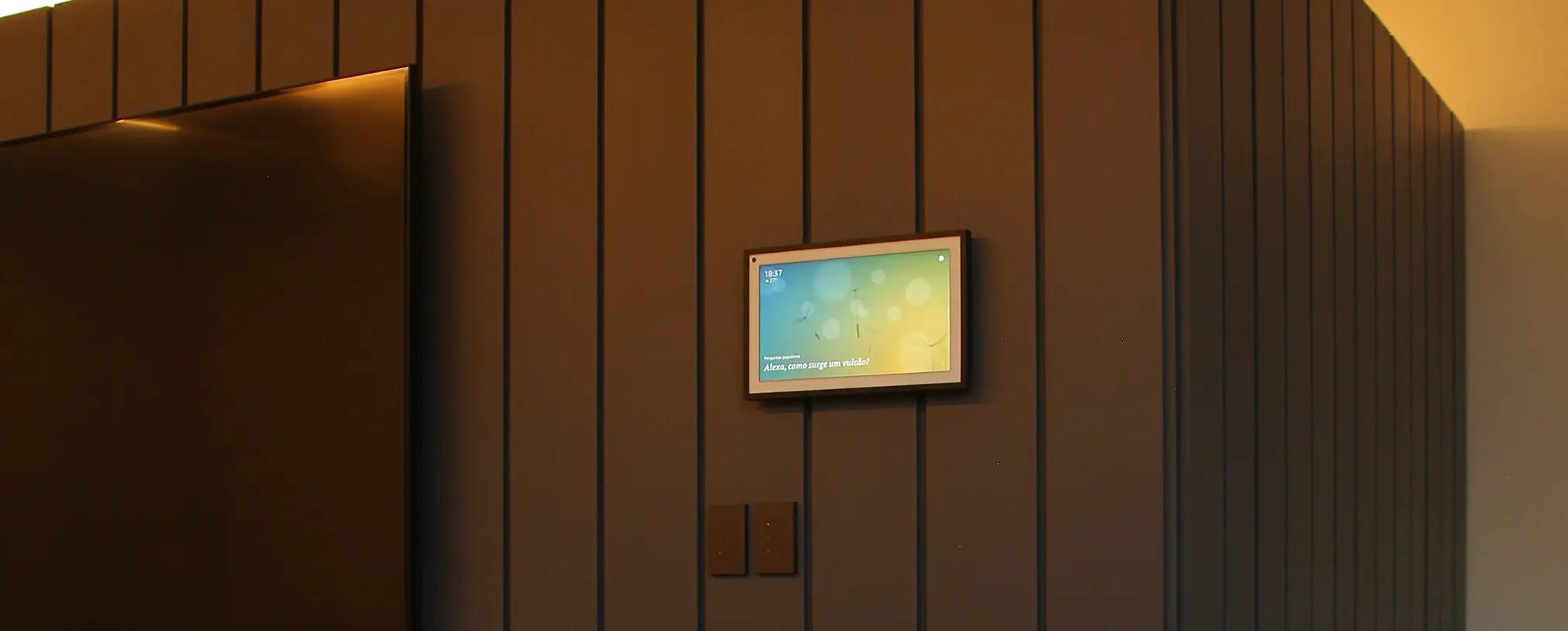 Interface do Apple Home no iPad