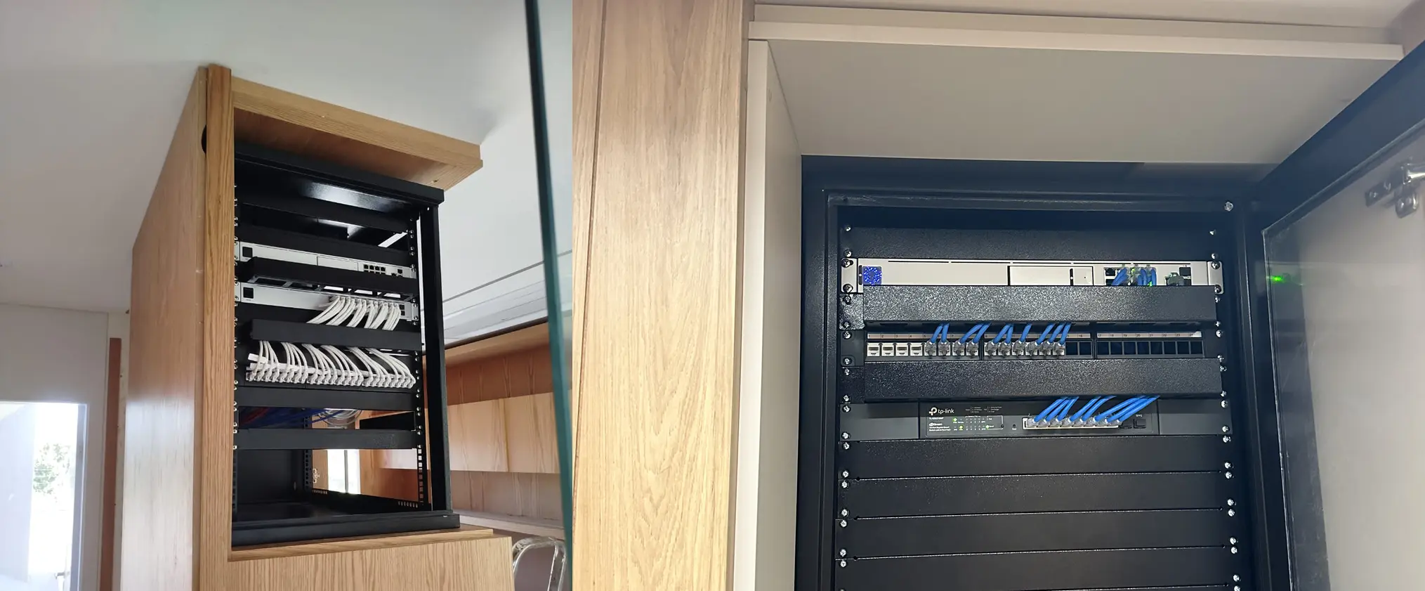 Rack de Infraestrutura UniFi
